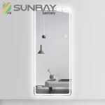 Dressing mirror with sandblasted chamfer - Image 5