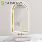 Half Runway Bathroom Mirror with Light - Image 5