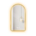 Half Runway Bathroom Mirror with Light - Image 4