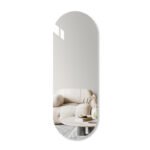 Track-shaped ordinary bathroom mirror - Image 4